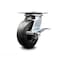 Service Caster 6 Inch Heavy Duty Polyolefin Caster with Ball Bearing and Brake SCC-35S620-POB-SLB - alternate 1